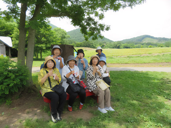 しらゆり塾 移動学習