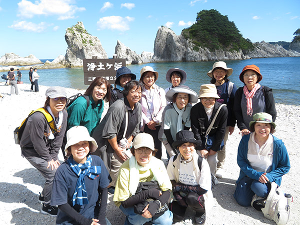 地区民ウォーキング in 浄土ヶ浜