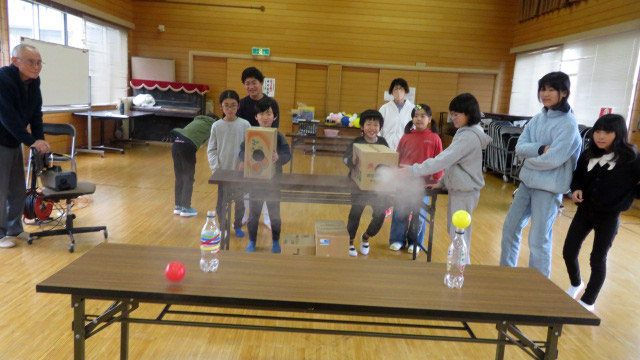 冬休み体験学習 サイエンススクール