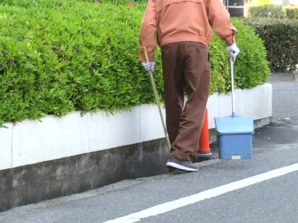 道路普請とクリーン作戦を行います