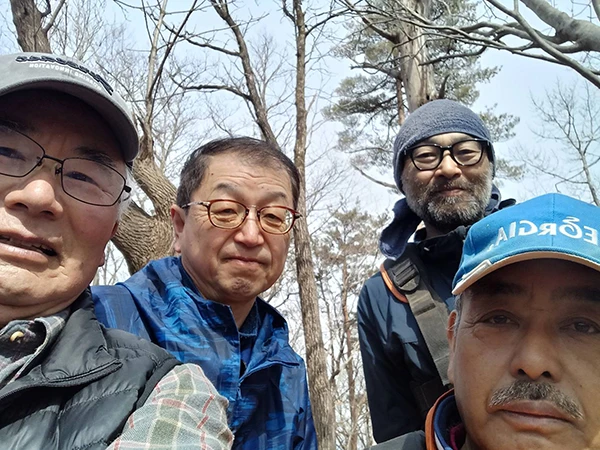 水乞山登山道の整備