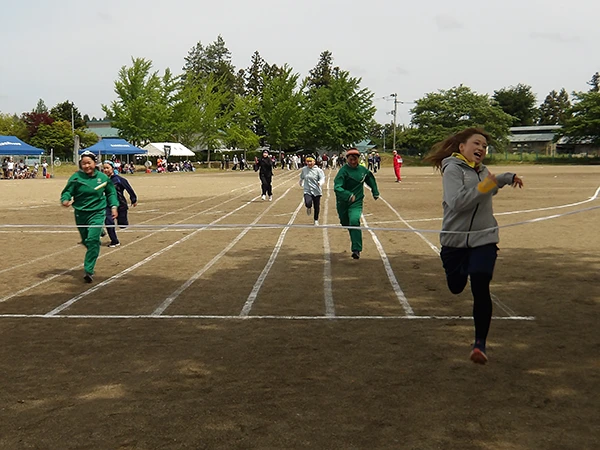 80m 徒競走　女子の部