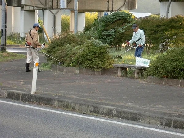 令和8年度 県道草刈りご苦労さまでした